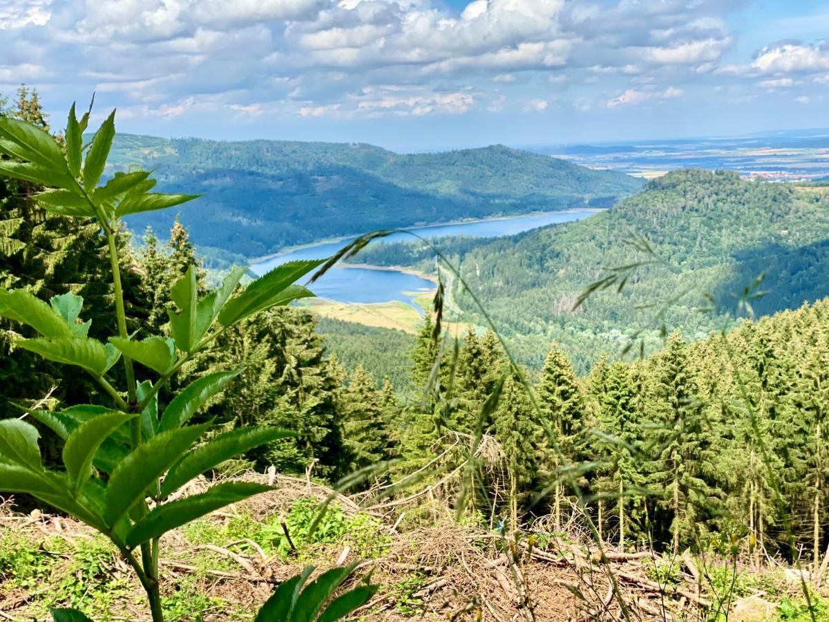 Schoene Aussicht! Langelsheim Eksteriør bilde